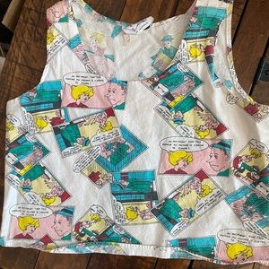 Vintage Cartoon Tank Top
